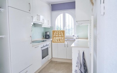 Koselig villa med vakker utsikt over havet og Altea.
